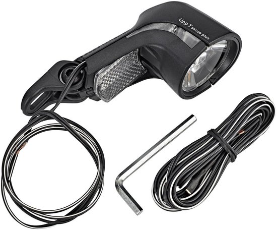Busch + Müller Lumotec Upp T Senso Plus Koplamp, zwart/transparant — afbeelding 5