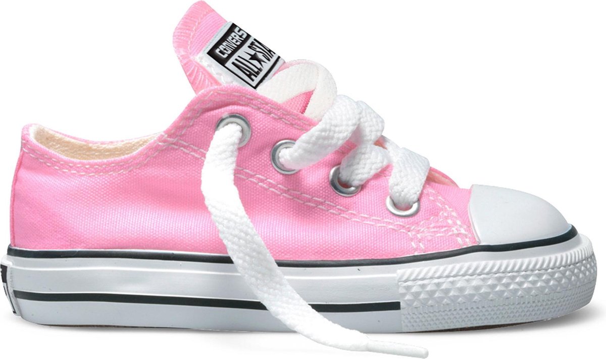 Pink 2024 baby converse