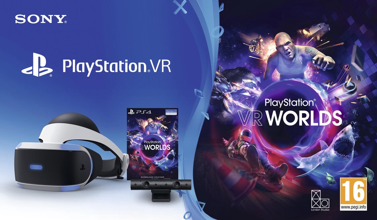 Sony PlayStation VR + PlayStation Camera + PlayStation VR Worlds - PS4 |  bol.com