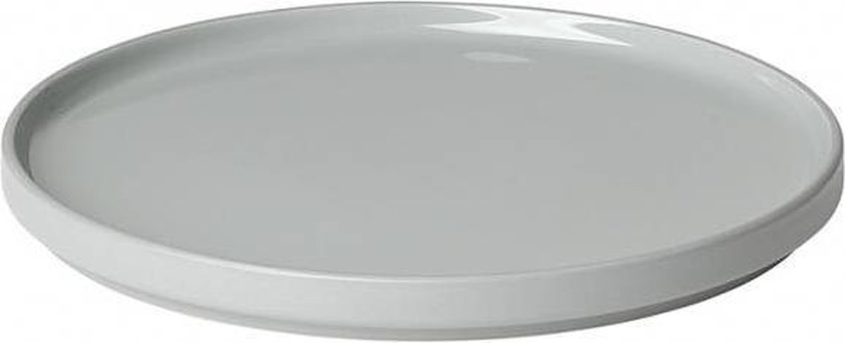 Blomus PILAR plat bord 20 cm - Mirage grey - 4 stuks