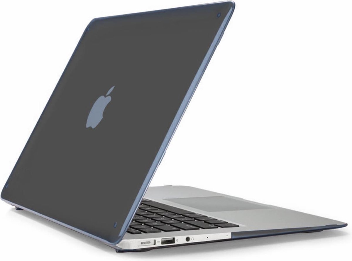 Qatrixx Macbook Retina 12 inch Hard Case Cover Laptop Hoes Zwart/Black