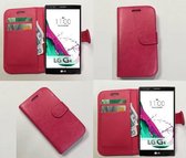LG G4 Beat Wallet Bookcase hoesje Roze