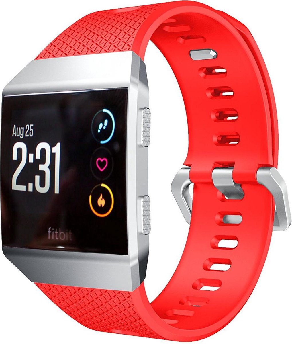 Siliconen Horloge Band Voor Fitbit Ionic Armband / Polsband / Strap
