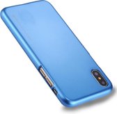 Let op type!! GOOSPERY MERCURY i JELLY for iPhone X  Metal and Oil Painting Soft TPU Protective Back Cover Case(Blue)
