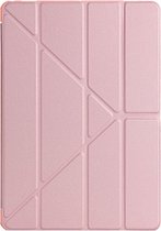 Shop4 - iPad Air (2019) Hoes - Origami Smart Book Cover Rosé Goud