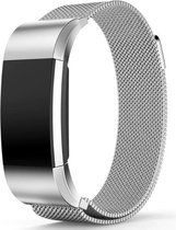 SVH Company Milanees bandje - Fitbit Charge 2 - Zilver - Large