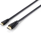 Equip High Speed HDMI-kabel HDMI type A->miniHDMI TypC S/S, 2,00 m