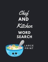 Chef and Kitchen Word Search