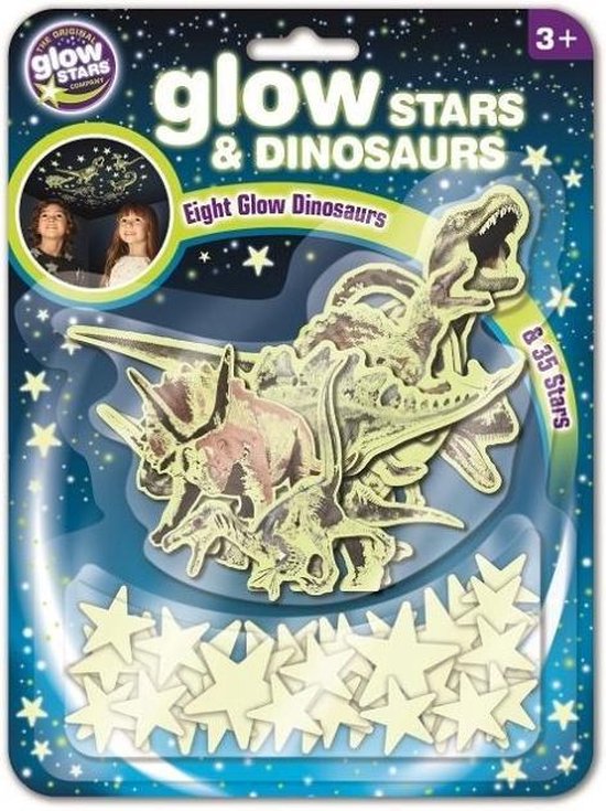 Afbeelding van het spel Brainstorm Glow Stars and Dinosaurs