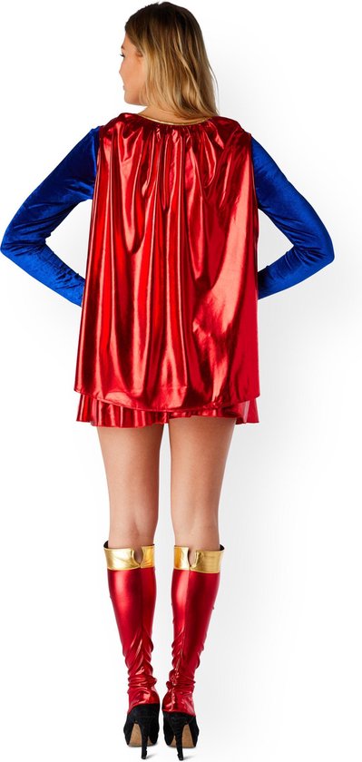 Rubie's Verkleedjurk Supergirl Dames Polyester Blauw 4-delig Mt M | bol.com