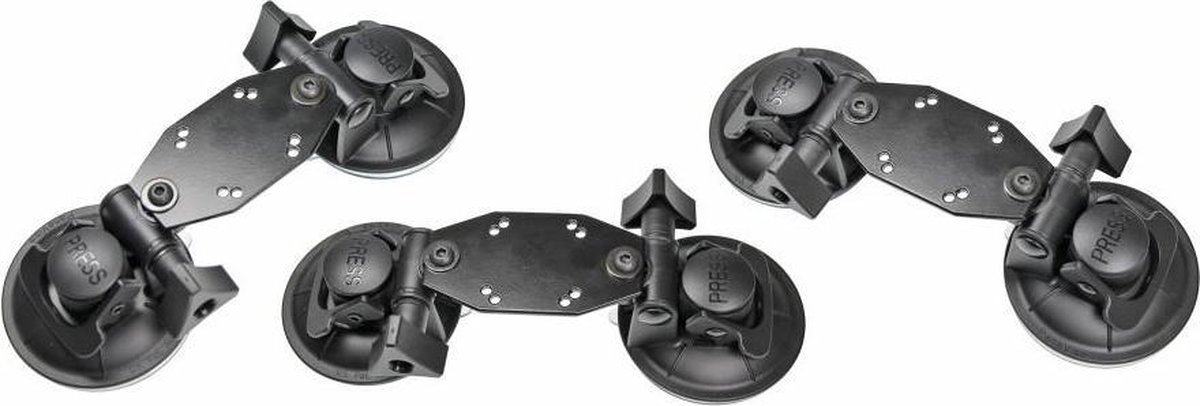 Dubbele zuignap base mount