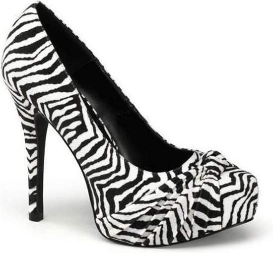 Zebra print pumps 38