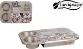 San Ignacio Muffinvorm - voor 6 muffins - 32x22x4cm
