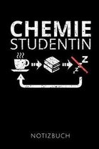 Chemie Studentin Notizbuch