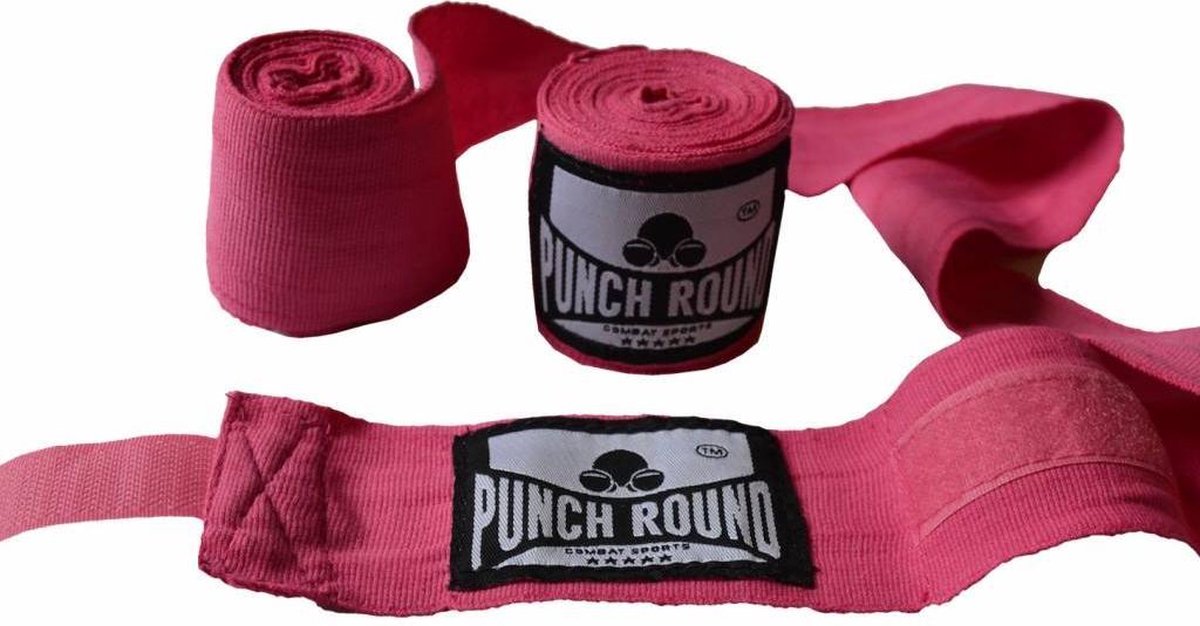 Punch Round™ Perfect Stretch Bandages Roze 260 cm