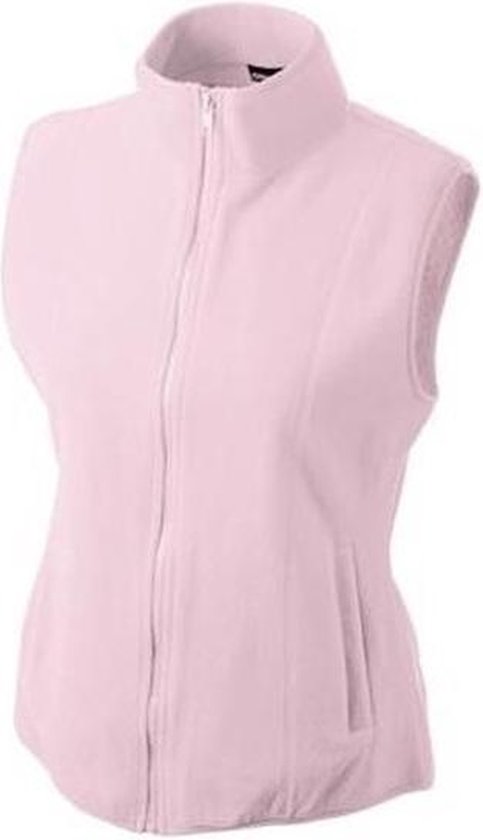 Gilet décontracté polaire rose clair pour femme - Vêtements outdoor marche  / voile -... | bol.com