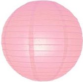 Lampion licht roze 35 cm