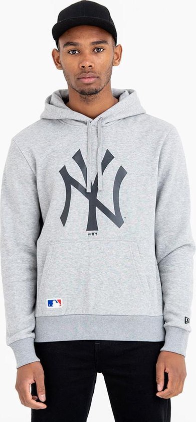 New Era Mlb Team Logo New York Yankees Capuchon Grijs XS Man | bol.com
