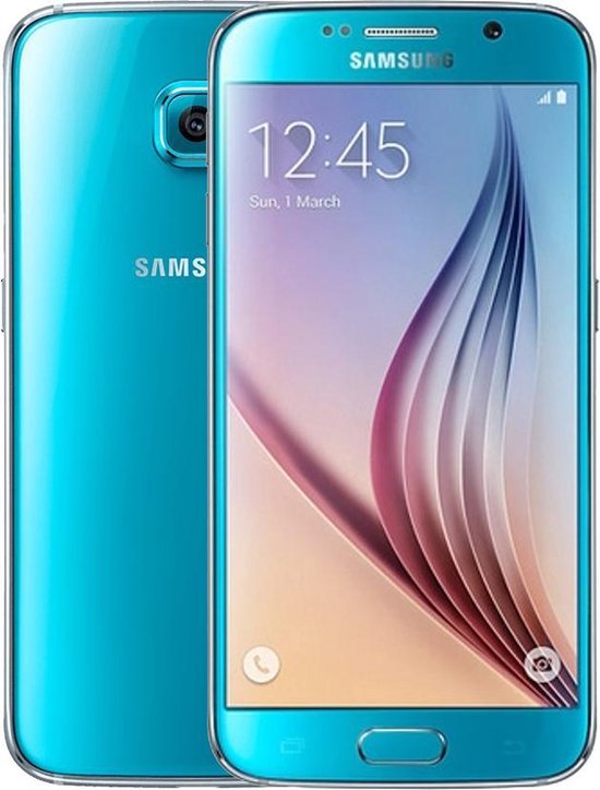 Waar skelet tafereel Samsung Galaxy S6 - 32GB - Blauw | bol.com