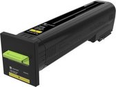 Lexmark CX820 tonercartridge 1 stuk(s) Origineel Geel