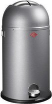 Wesco Kickmaster Pedaalemmer - 33 l - Zilver