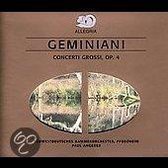 Geminiani: Concerti Grossi, Op. 4 [Germany]