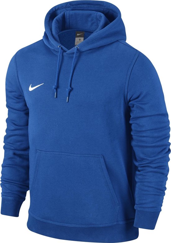 Nike Team Club Hooded Sporttrui - Maat M - Unisex - blauw | bol.com