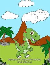 Dinosaur Coloring Books For Kids 3-8