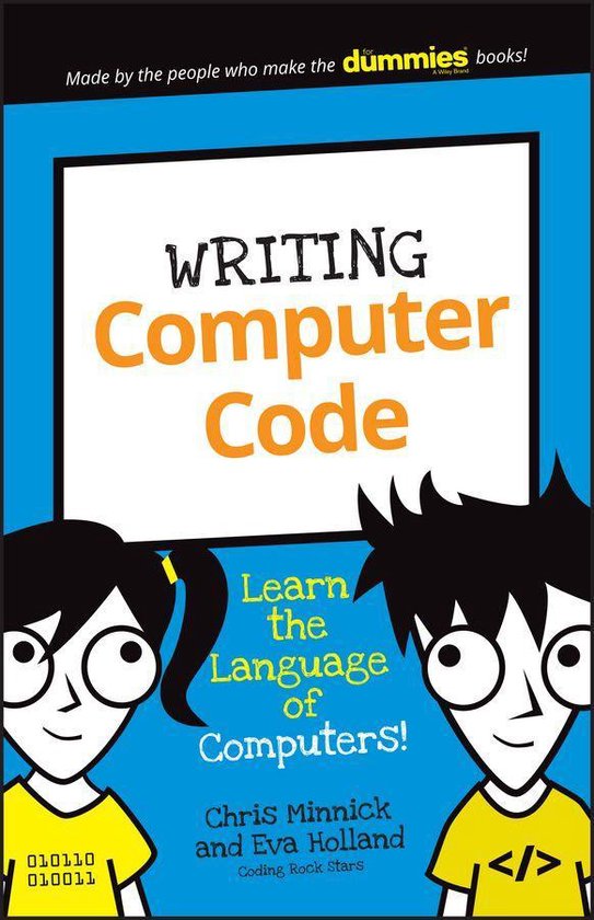 Dummies Junior - Writing Computer Code - cover
