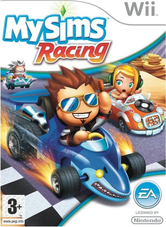 Electronic Arts MySims Racing, Wii video-game