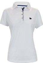 Donnay Cool-Dry polo - Sportpolo - Dames - maat XXL - White/Navy (1326)