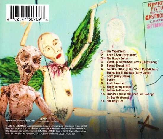 Montage Of Heck/The Home Recordings, Kurt Cobain, CD (album), Muziek