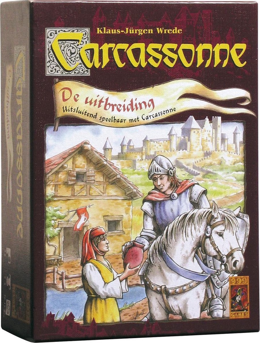 ziel schraper boter Carcassonne: De Uitbreiding Bordspel | Games | bol.com