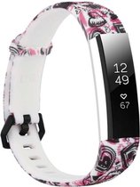 SVH Company Siliconen bandje - Fitbit Alta (HR) - Hearts - Small