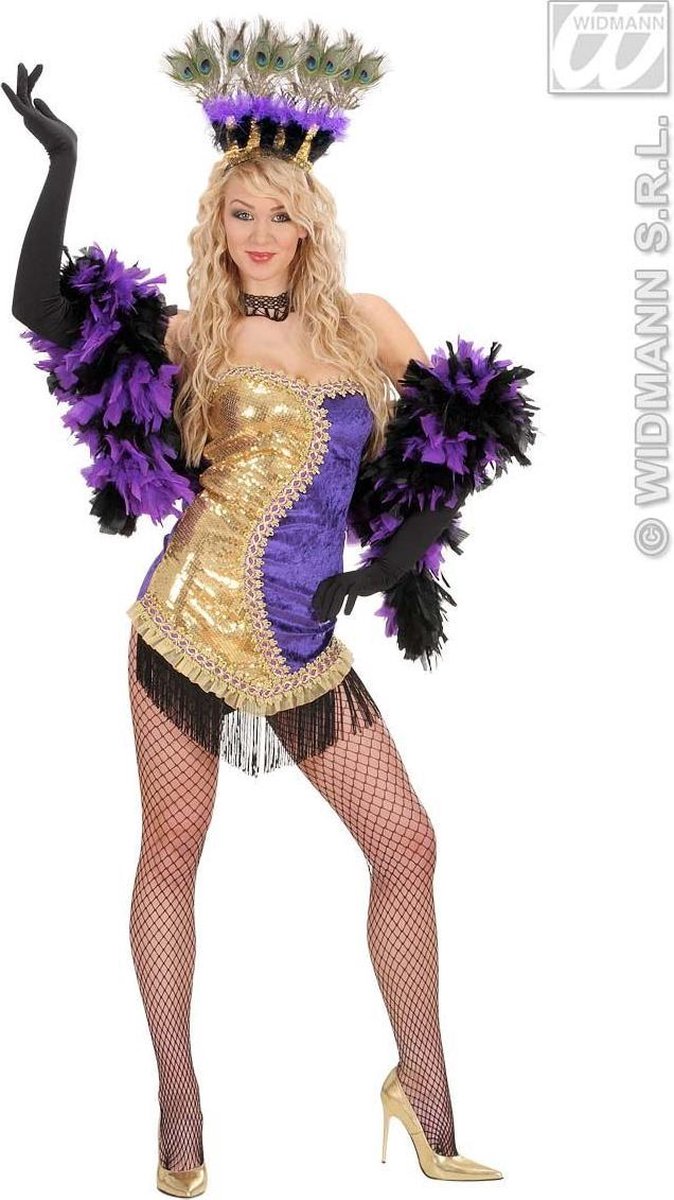Las Vegas Showgirl Goud/Paars | L | bol.com