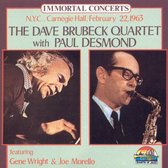 N.Y.C., Carnegie Hall, February 22, 1963: The Dave Brubeck Quartet with Paul Desmond
