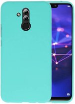 BackCover Hoesje Color Telefoonhoesje voor Huawei Mate 20 Lite - Turquoise