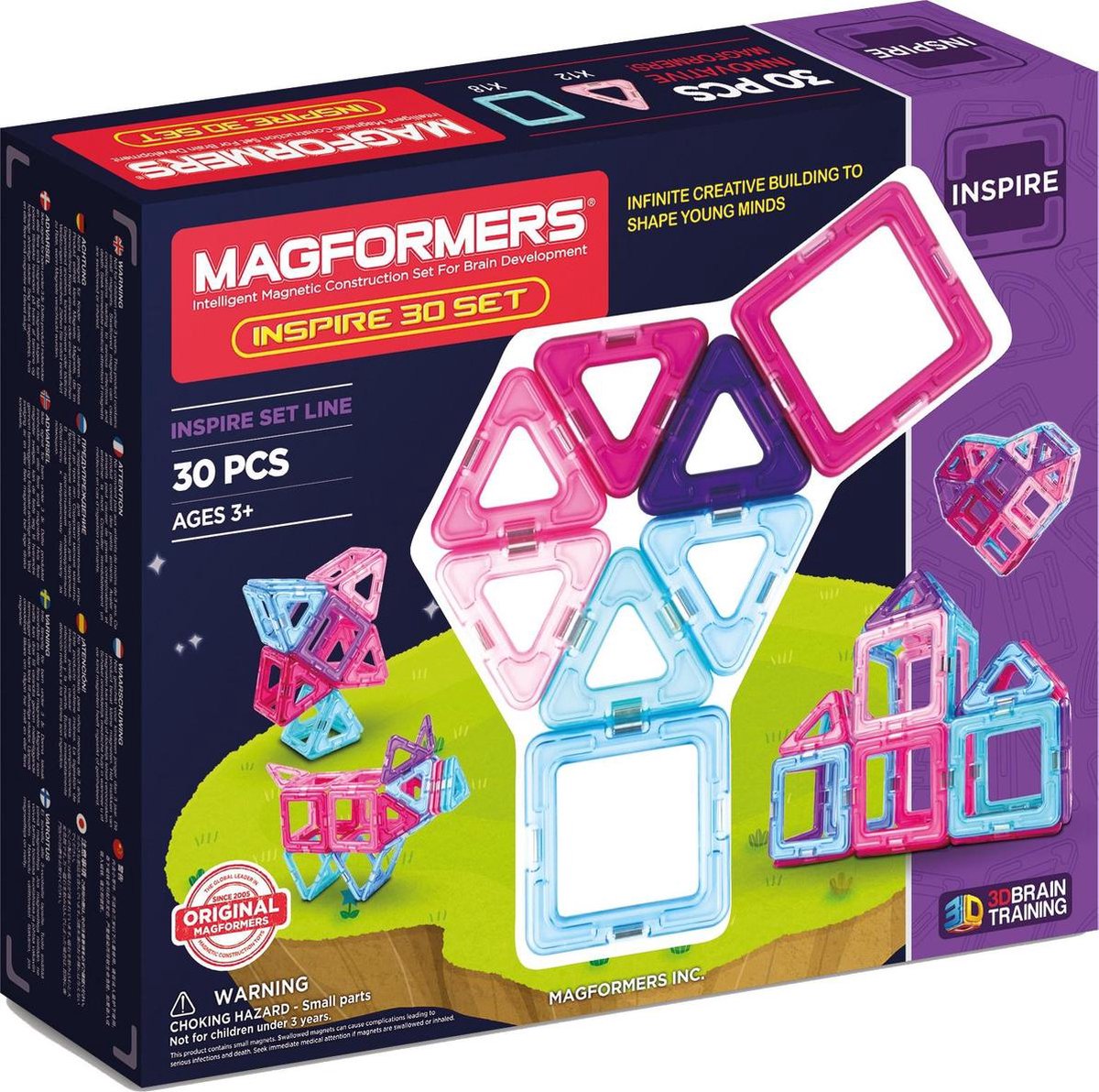 Magformers Inspire Set - 30 Onderdelen - Magnetisch speelgoed | bol.com