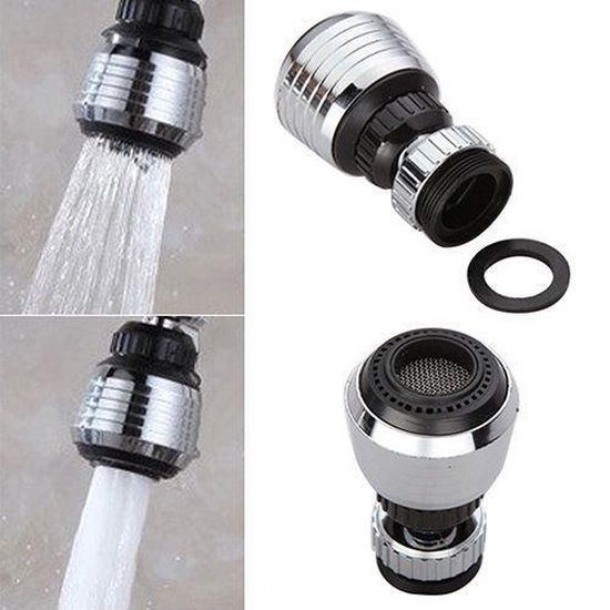 M22 Perlatoren für Wasserhähne, 4 Stück Küchenspüle-Luftsprudler Wasserhahn Filter mit Chrom