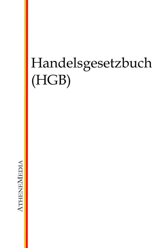 Handelsgesetzbuch (HGB) - cover