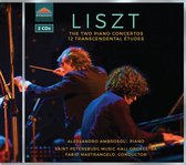 Alessandro Ambrosoli & Saint-Petersburg Music Hall Orchestra, Fabio Mastrangelo - Liszt: The Two Piano Concertos - 12 Transcendental Études (2 CD)