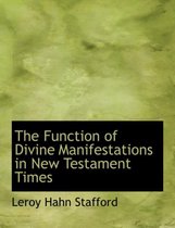 The Function of Divine Manifestations in New Testament Times