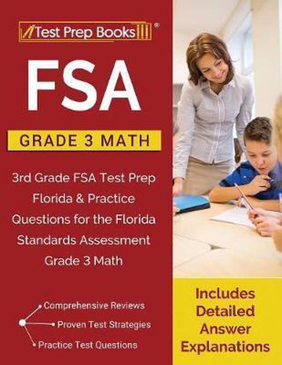 FSA Practice Grade 3 Math 9781628456509 Test Prep Books Boeken