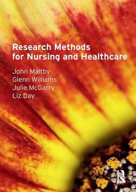 Research Methods for Nursing and Healthcare - cover
