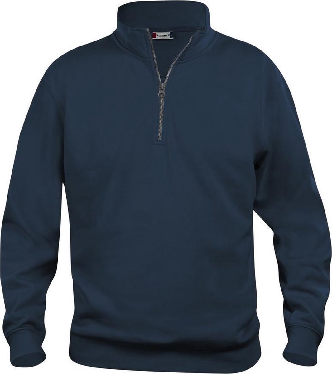 Clique Basic Half Zip 021033 - Dark Navy - 4XL