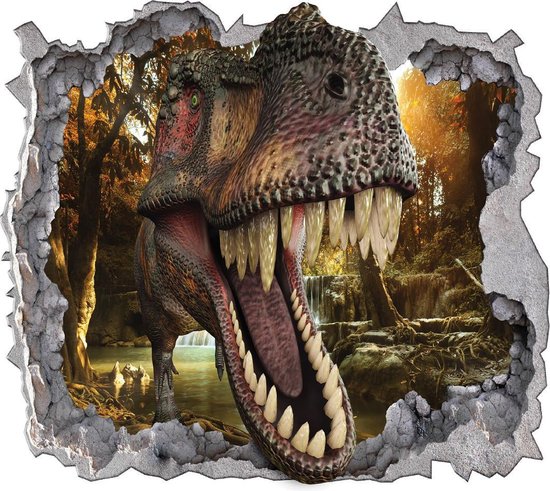 diefstal salaris monster T-Rex Fotobehang XXL - 368 x 254 cm - Dinosaurus Behang | bol.com