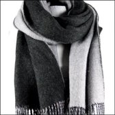Bernardino sjaal dames kaleb - zwart - sjaal  lengte 205 cm