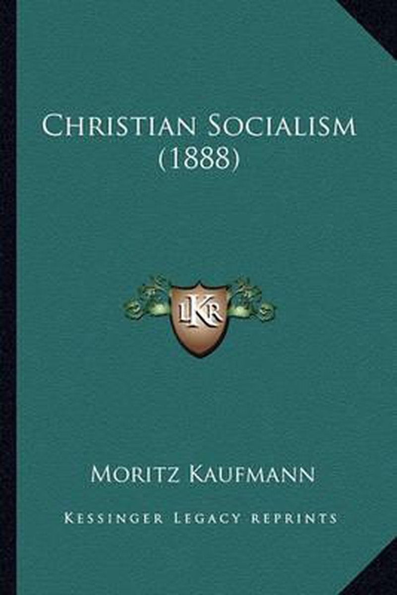 Christian Socialism (1888) van Moritz Kaufmann