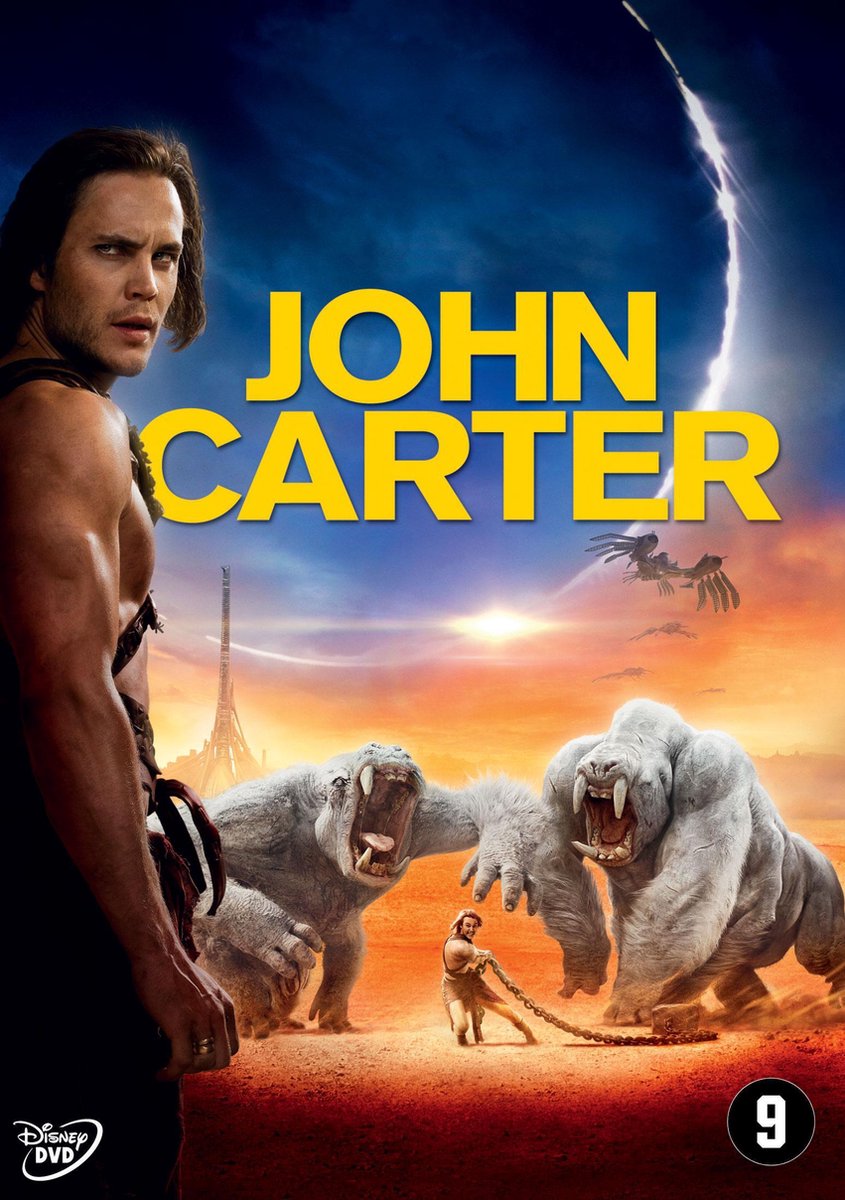 John Carter (Dvd) (Dvd), Taylor Kitsch | Dvds | bol