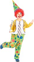 LUCIDA - Clown outfit voor jongens - L 128/140 (10-12 jaar)
